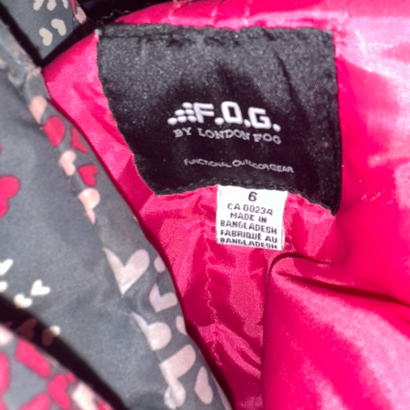 Girls size 6 snow pants by London Fog - Picture 3 of 3